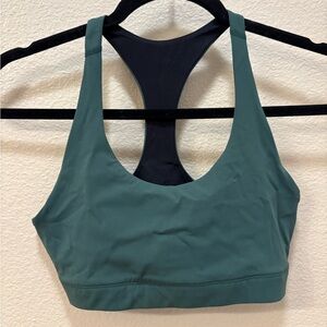 Outdoor Voices Green Sports Bra